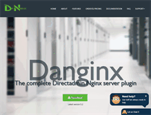Tablet Screenshot of danginx.com